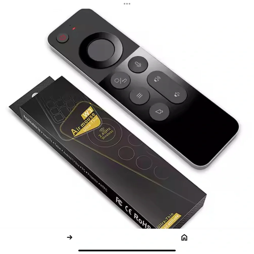 W3 Air Mouse - Black